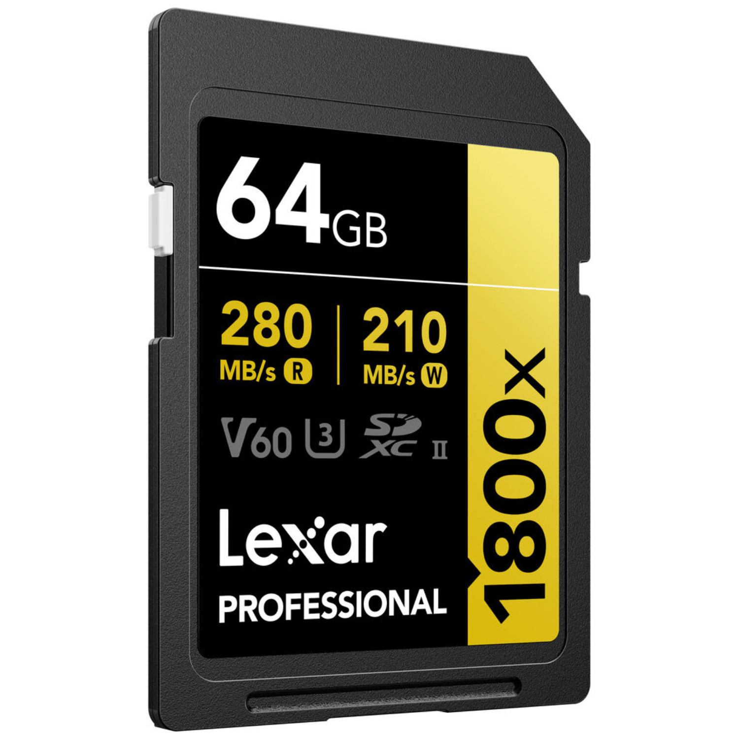 Imagen 2 del producto Memoria SDXC Lexar Professional 256GB, UHS-II, U3, V60, 280MB/s, 205MB/s, 1800x