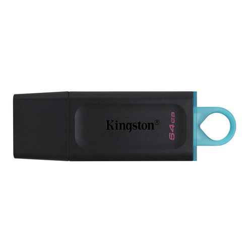 Memoria USB 3.2 Kingston Data Traveler Exodia DTX 64GB de capacidad, negro