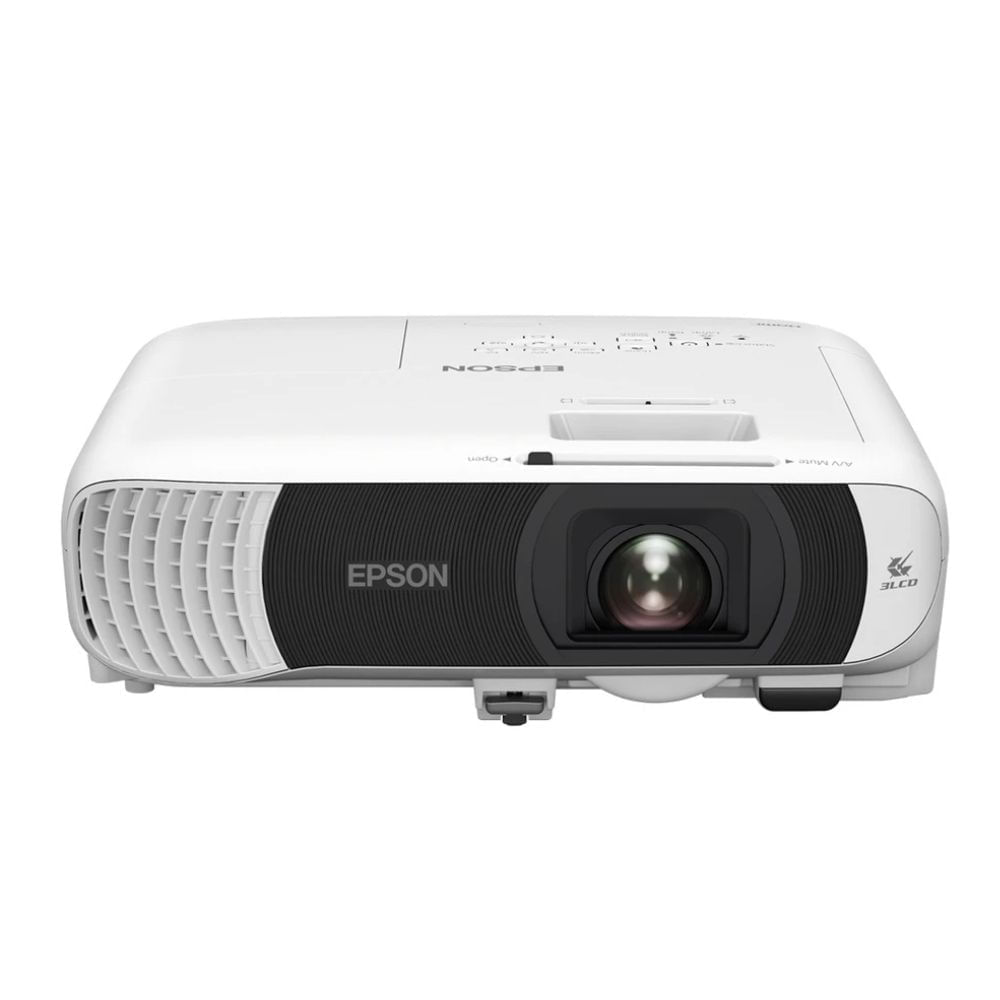 Proyector Epson PowerLite FH54+, 3LCD, Full HD 1080p, inalámbrico, 4100 lúmenes, blanco