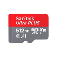 Memoria SanDisk microSDXC, 512GB, Clase 10, A1, hasta 100MB/s, para Android y Nintendo Switch