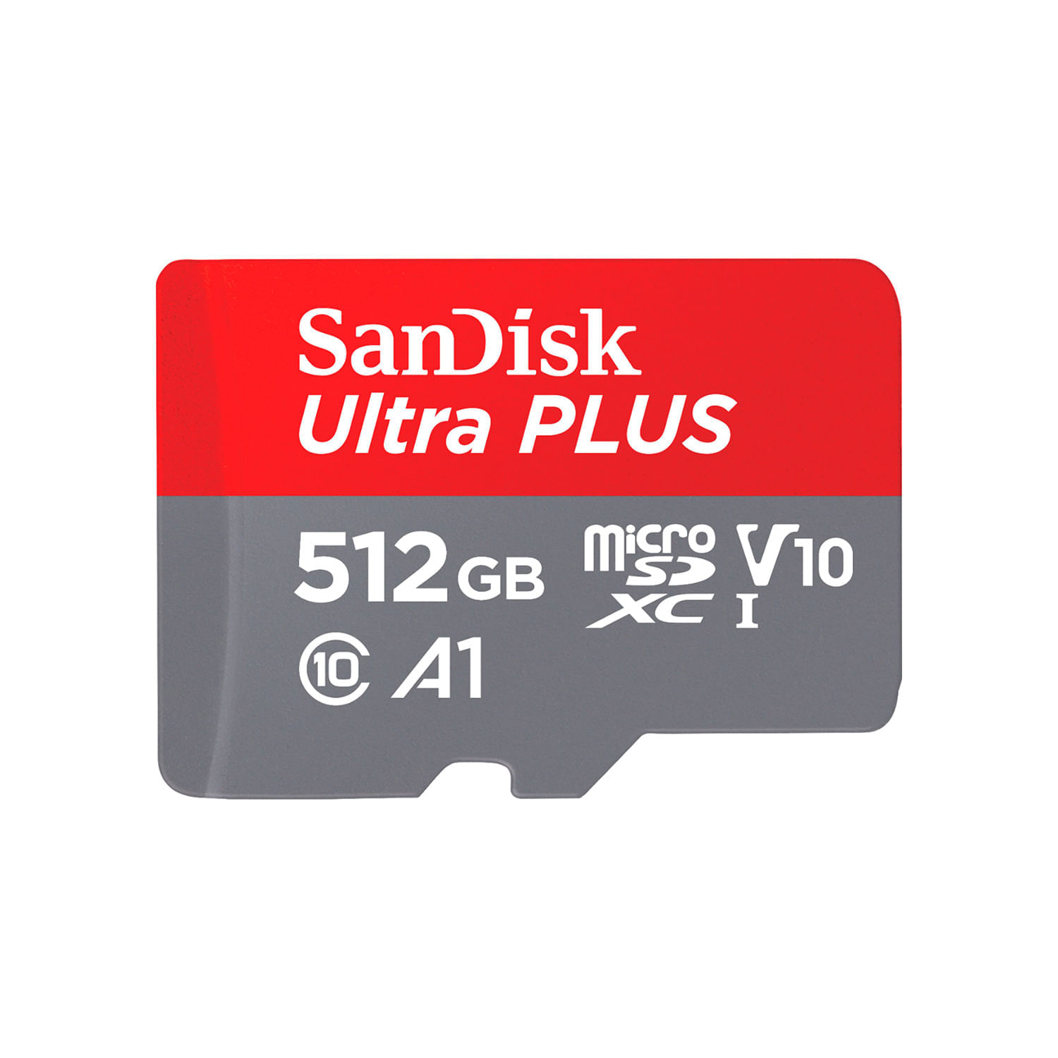Imagen 1 del producto Memoria SanDisk microSDXC, 512GB, Clase 10, A1, hasta 100MB/s, para Android y Nintendo Switch