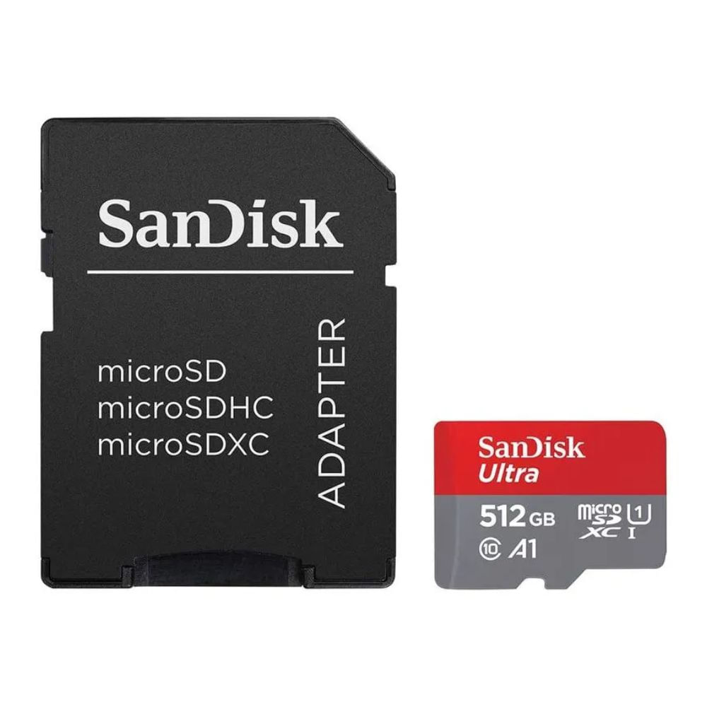 Imagen 2 del producto Memoria SanDisk microSDXC, 512GB, Clase 10, A1, hasta 100MB/s, para Android y Nintendo Switch