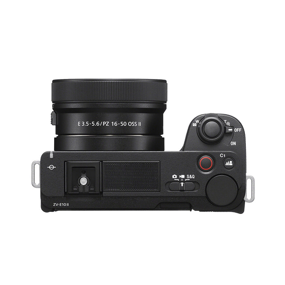 Imagen 2 del producto Cámara compacta Sony ZV-E10 II, 26MP, sensor APS-C Exmor R CMOS, video 4K, Wi-Fi y Bluetooth, zoom 16-50mm, negro