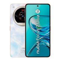 Celular ZTE Nubia Focus 2 ULTRA 5G 256GB, 8GB RAM, cámara tarsera 50MP y frontal 32 MP, 6.8"", blanco marmol