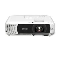 Proyector Epson PowerLite W55+, WXGA, inalámbrico, 4000 lúmenes, 3LCD, portátil, blanco