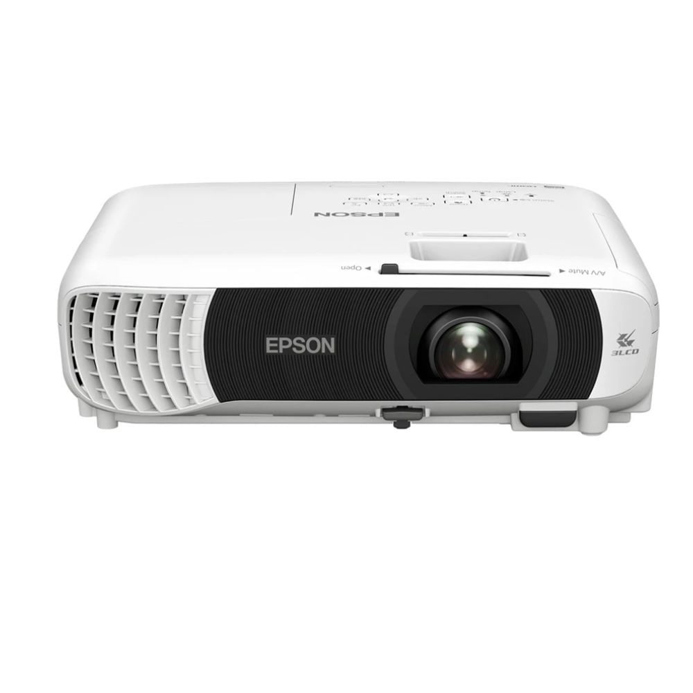 Proyector Epson PowerLite W55+, WXGA, inalámbrico, 4000 lúmenes, 3LCD, portátil, blanco
