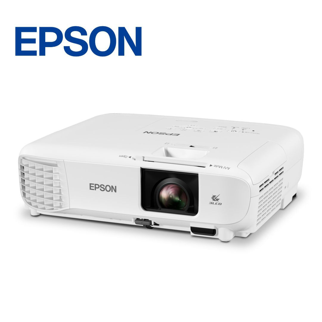 Imagen 2 del producto Proyector Epson PowerLite E24, XGA, 3600 lúmenes, 3LCD, portátil, blanco
