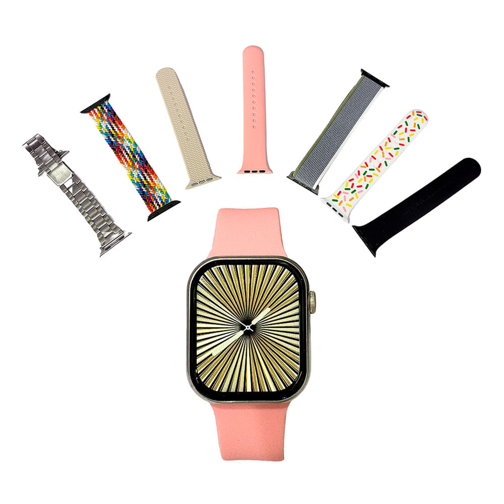 Smartwatch Roadtrip Ultrah, pantalla LCD 2.01", micrófono incorporado, modos deportivos, batería aprox. 5 días, rosado