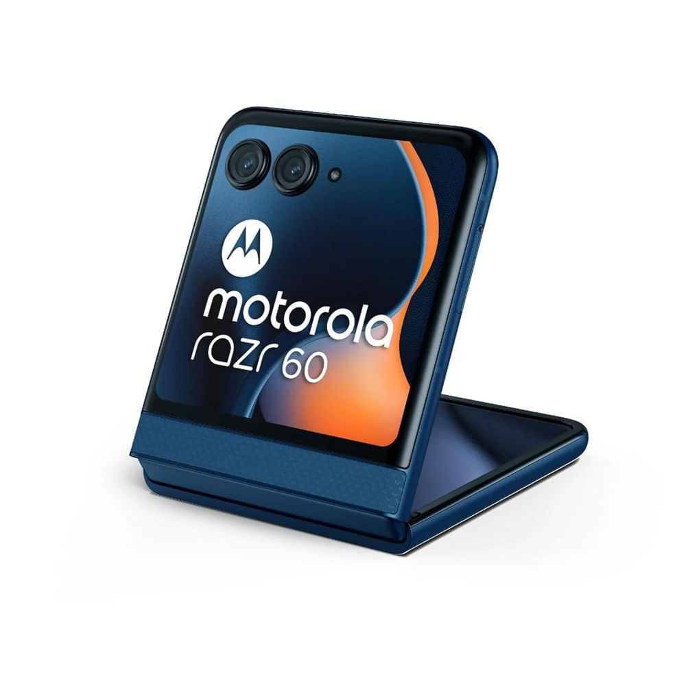 Imagen 2 del producto Celular Motorola razr 60 5G 512GB, 12GB RAM, cámara principal 50MP y frontal 32MP, 6.9"", azul