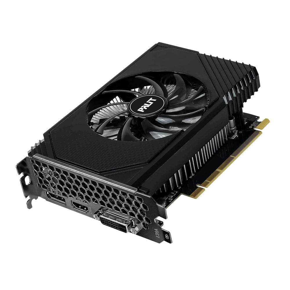 Imagen 1 del producto Tarjeta de video Palit, NVIDIA GeForce RTX 3050, 6GB, GDDR6, PCIe 4.0, HDMI, DisplayPort