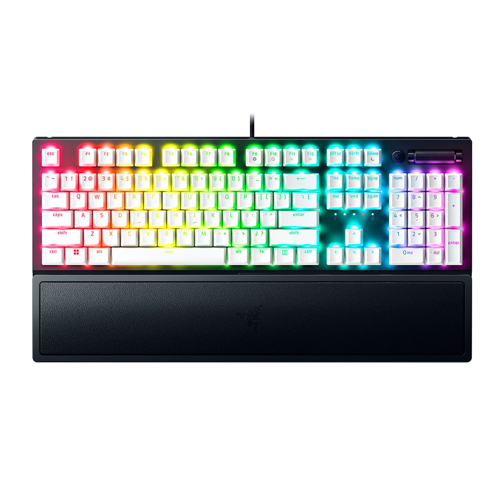 Teclado gamer alámbrico Razer BlackWidow V3 SE, conexión USB, mecánico, idioma español, Chroma RGB, negro