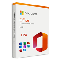 Licencia digital Microsoft Office Professional Plus 2021, 5 dispositivos, duración permanente, Windows 10 y 11