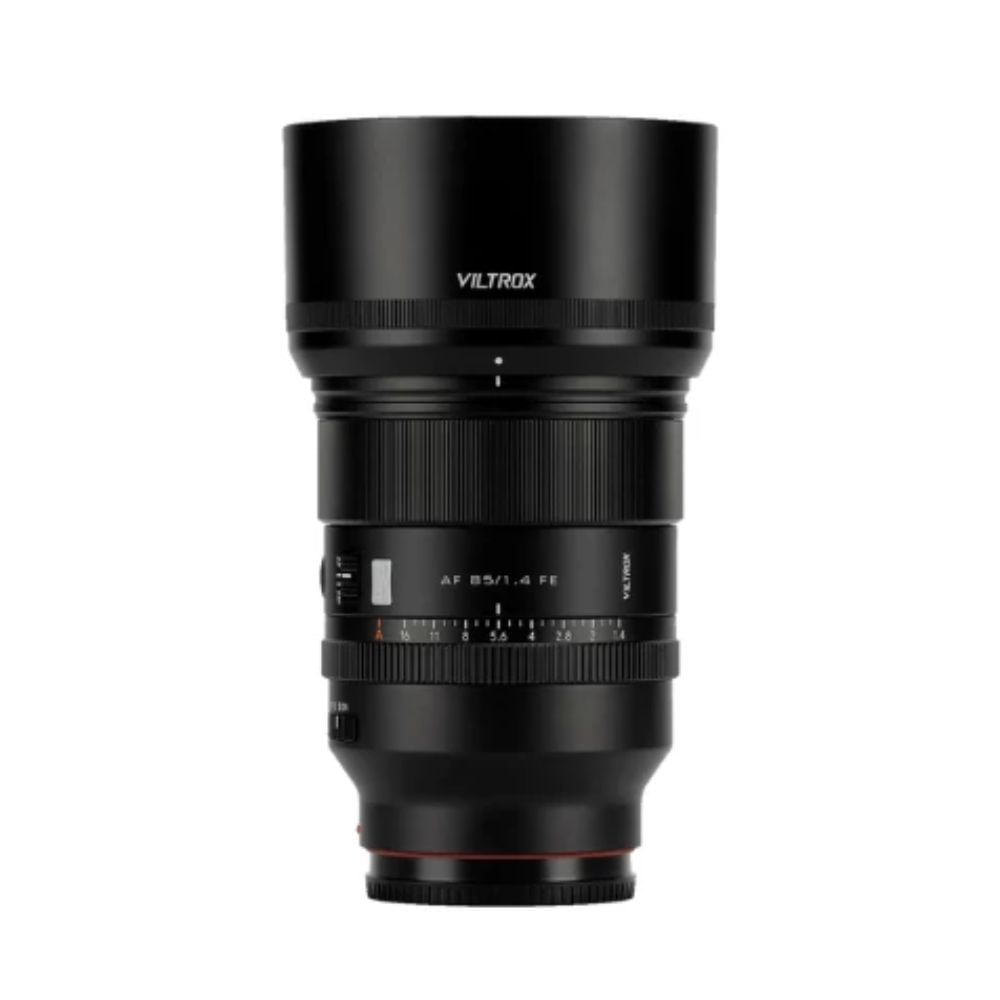 Lente profesional Viltrox AF 85mm f/1.4 Pro FE para retratos, compatible Sony E full-frame, bokeh y nitidez superior