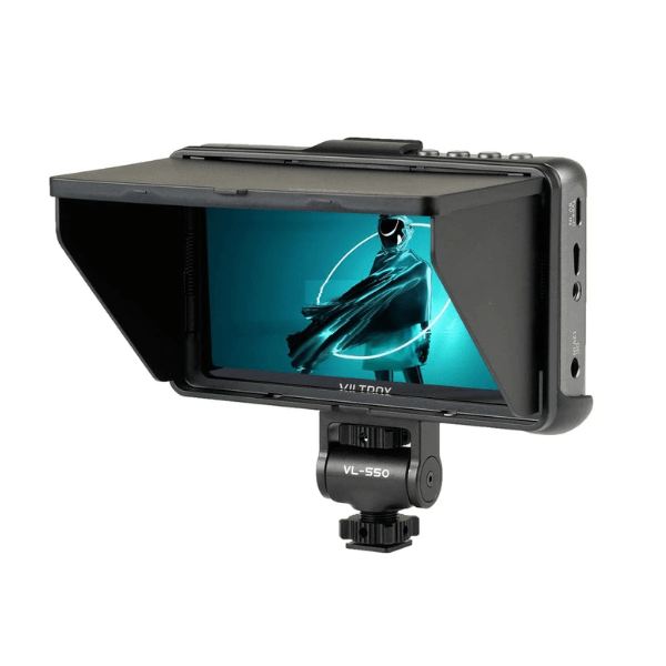 Monitor táctil Viltrox DC-550 PRO, 5.5" Full HD, para cineastas y videógrafos, brillo 1200 nits, soporte LUTs