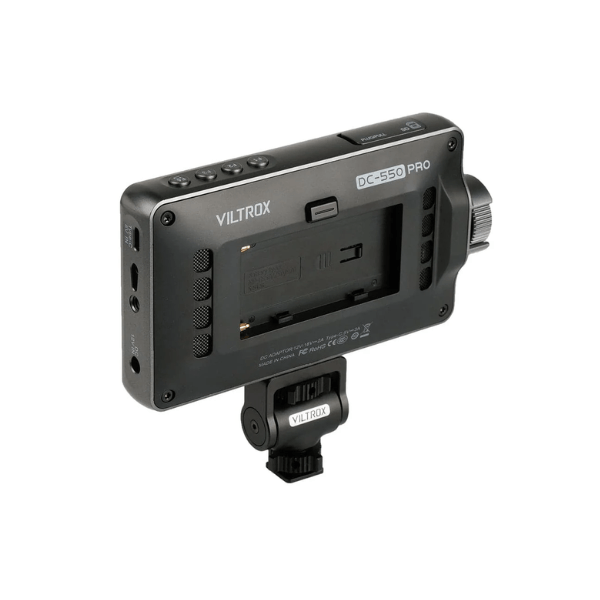 Imagen 2 del producto Monitor táctil Viltrox DC-550 PRO, 5.5"" Full HD, para cineastas y videógrafos, brillo 1200 nits, soporte LUTs