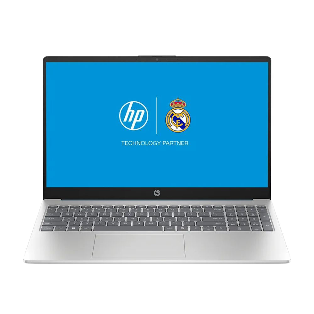Laptop HP 15, 15.6" táctil, Intel Core i3-N305, SSD 256GB, 8GB RAM, Windows 11 + Office 2021, plateado