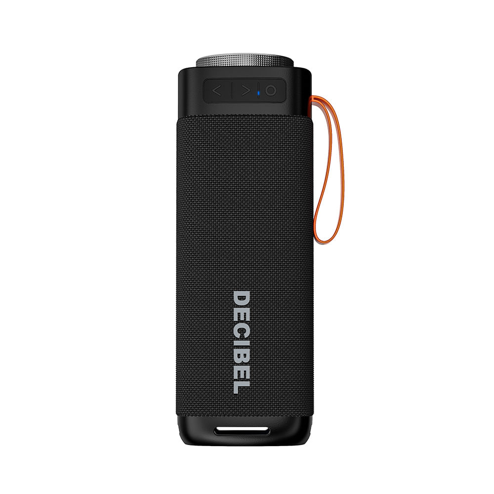 Parlante bluetooth Decibel Soundbox Nova 30W, hasta 8.7 horas de reproducción, resistencia al agua IPX5, conexión auxiliar, negro