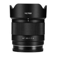 Lente Viltrox AF 25mm f/1.7 Air, angular, para cámaras Sony APS-C, ultra compacto, ligero, profesional