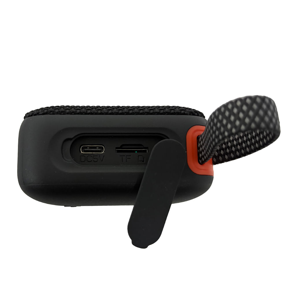 Imagen 2 del producto Parlante bluetooth Decibel Compact 5W, hasta 4 horas de reproducción, con luces RGB, negro