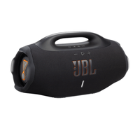 Parlante Bluetooth JBL Boombox 4, 4 altavoces, resistente al agua IP68, hasta 28 horas de reproducción, negro