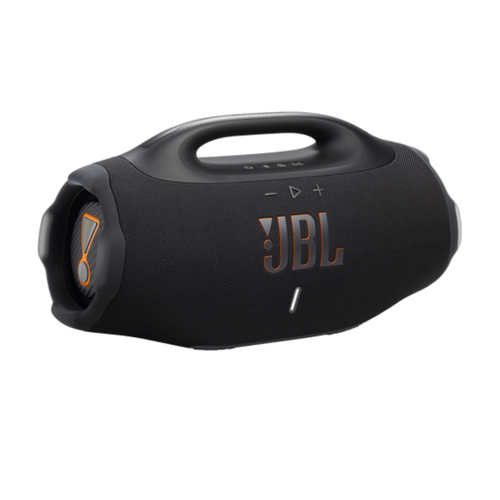 Parlante Bluetooth JBL Boombox 4, 4 altavoces, resistente al agua IP68, hasta 28 horas de reproducción, negro