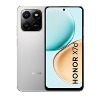 Celular Honor X7d 4G 256GB, 8GB RAM, cámara trasera 108MP y frontal 8MP, 6.77"", plata