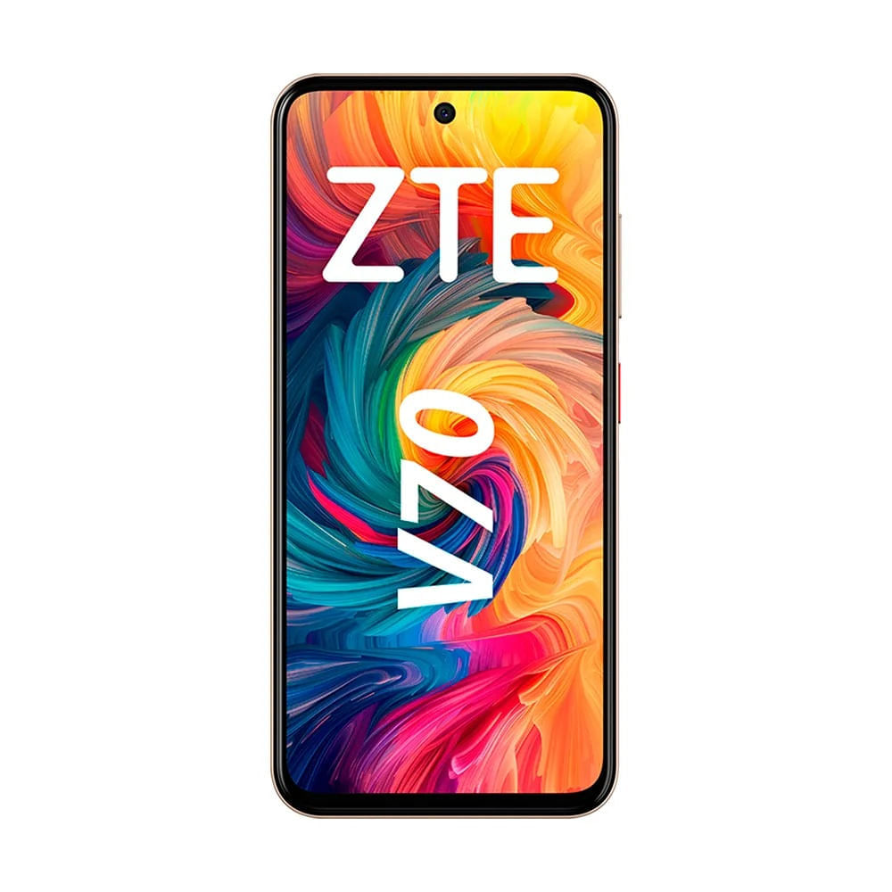 Imagen 2 del producto Celular ZTE Blade V70 4G 256GB, 8GB RAM, cámara trasera 108 MP y frontal 16MP, 6.7"", dorado