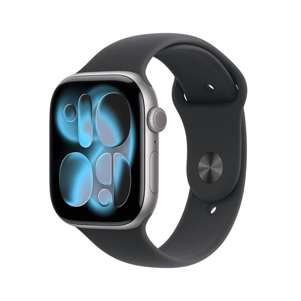 Apple Watch Serie 11 46MM/OLED GPS, monitoreo salud, entrenamiento, correa M/L, space gray