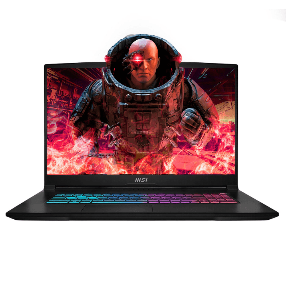 Imagen 2 del producto Laptop gamer MSI KATANA 17 B13VFK 17.3"" Intel Core i7, 1TB SSD, 44GB RAM, RTX4060 8GB, FreeDOS - sin sistema operativo, negro