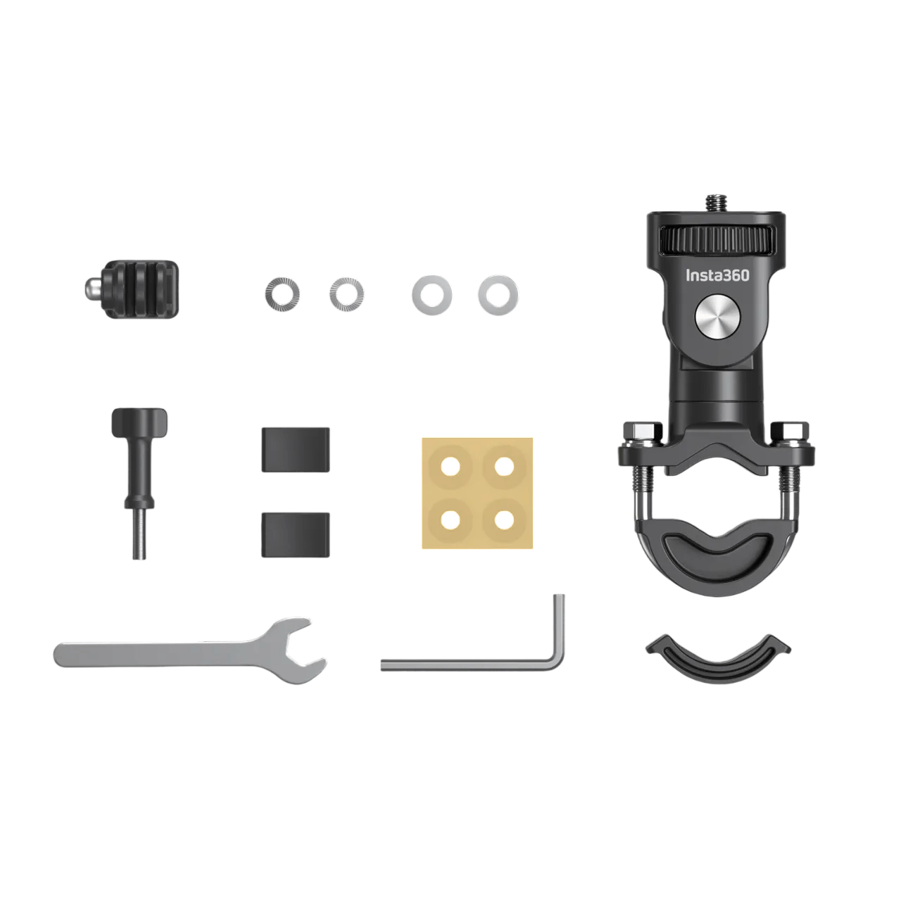 Imagen 2 del producto Montaje de pernos en U para motocicleta Insta360, negro