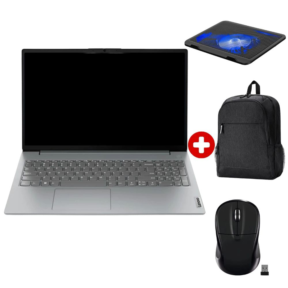 Laptop Lenovo V15 G4 AMN 15.6" AMD Ryzen 5, 256GB SSD, 8GB RAM, AMD Radeon Graphics, FreeDOS - sin sistema operativo, gris