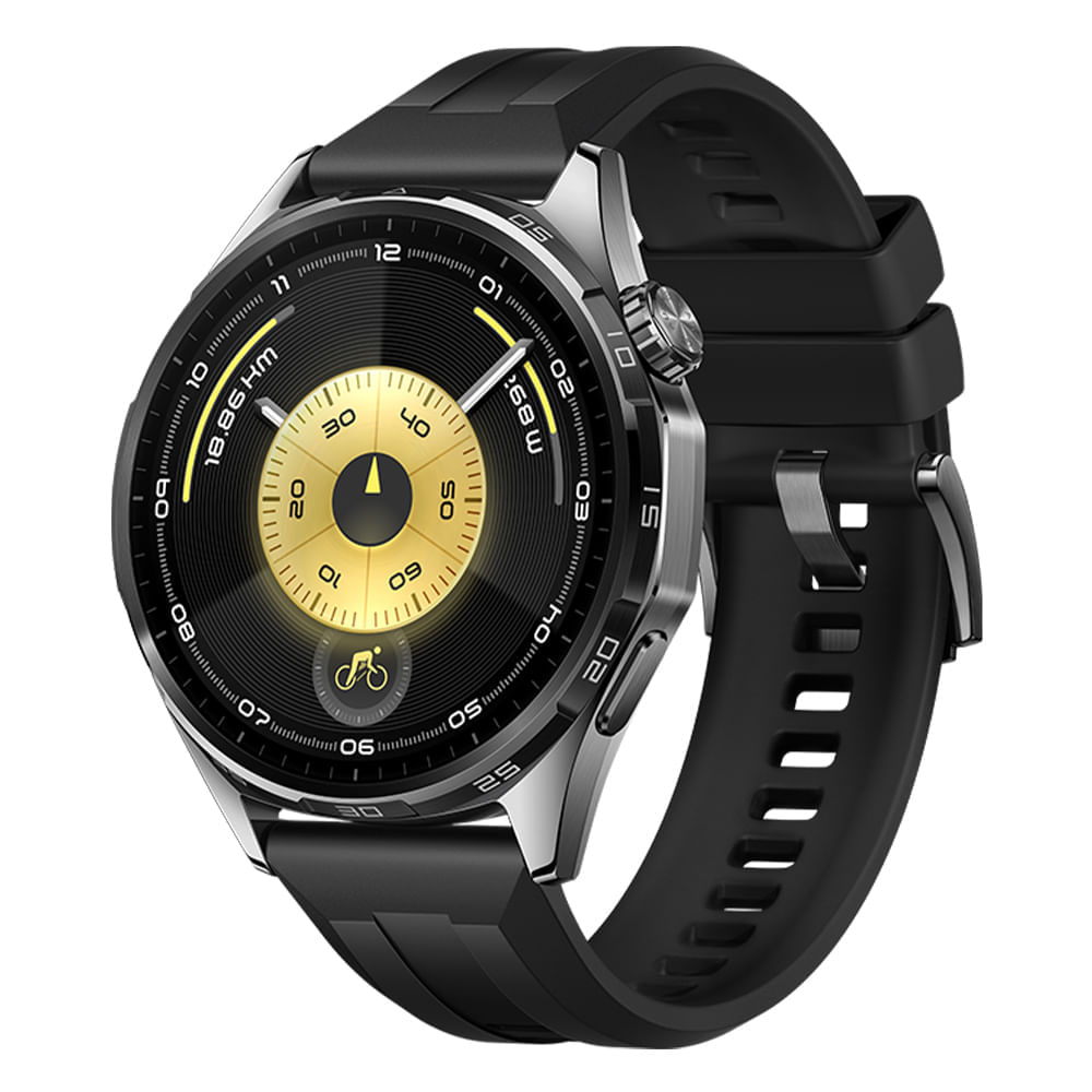 Smartwatch Huawei GT 6 pantalla 46 mm /AMOLED, resistente al agua 5 ATM, certificación IP69, batería hasta 21 días, negro