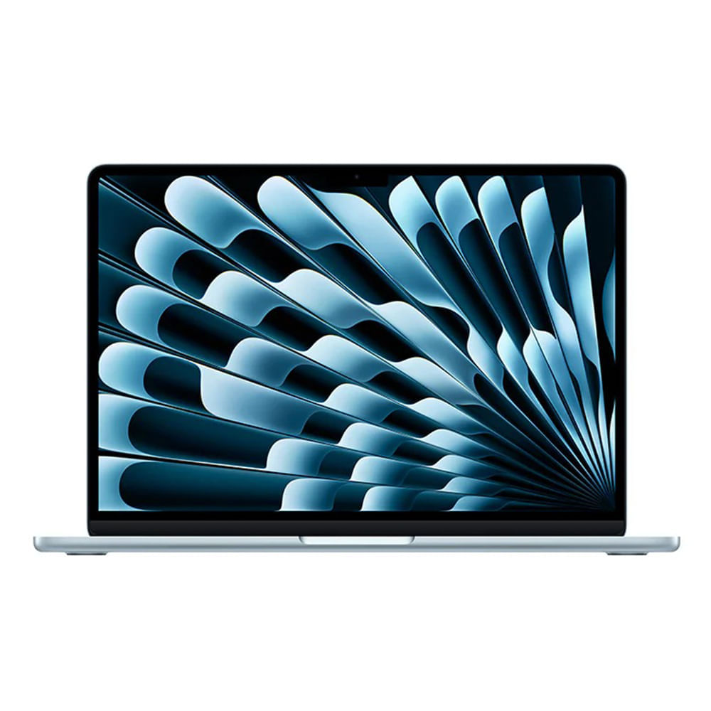 MacBook Air 13" Chip M4, CPU 10 núcleos, GPU de 10 núcleos, 256GB SSD, 16GB RAM, macOS, skyblue