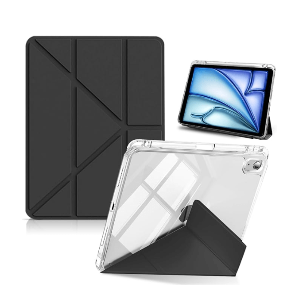 Imagen 2 del producto Case para iPad 10.9 (10ma y 11va Gen) con portapencil, plegado origami, negro