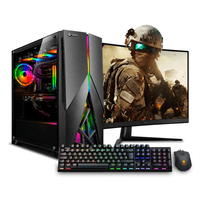 PC armada: Intel Core i9 12900KF, 1TB SSD, 32GB DDR4 RAM, case View Green, FreeDos - sin sistema operativo, monitor 27"" plano + teclado