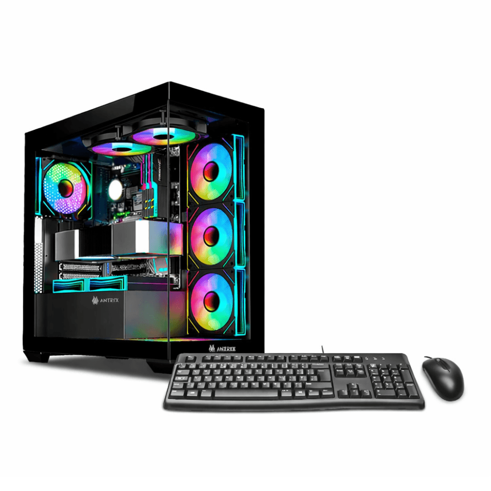 Imagen 2 del producto PC armada: Intel Core Ultra 7 265KF, 1TB SSD, 16GB DDR5 RAM, case de torre, FreeDos - sin sistema operativo, monitor 27"" IPS + teclado