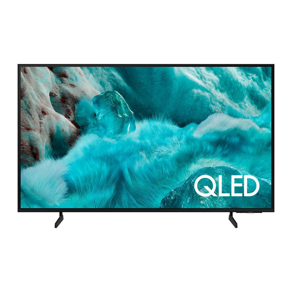 Imagen 2 del producto Combo: Smart TV Samsung 43"" QLED Q7F, Vision AI, sistema Tizen TV (2025) + Rack móvil Westminster para TV de 32 a 70"", giro lateral hasta 180°, negro