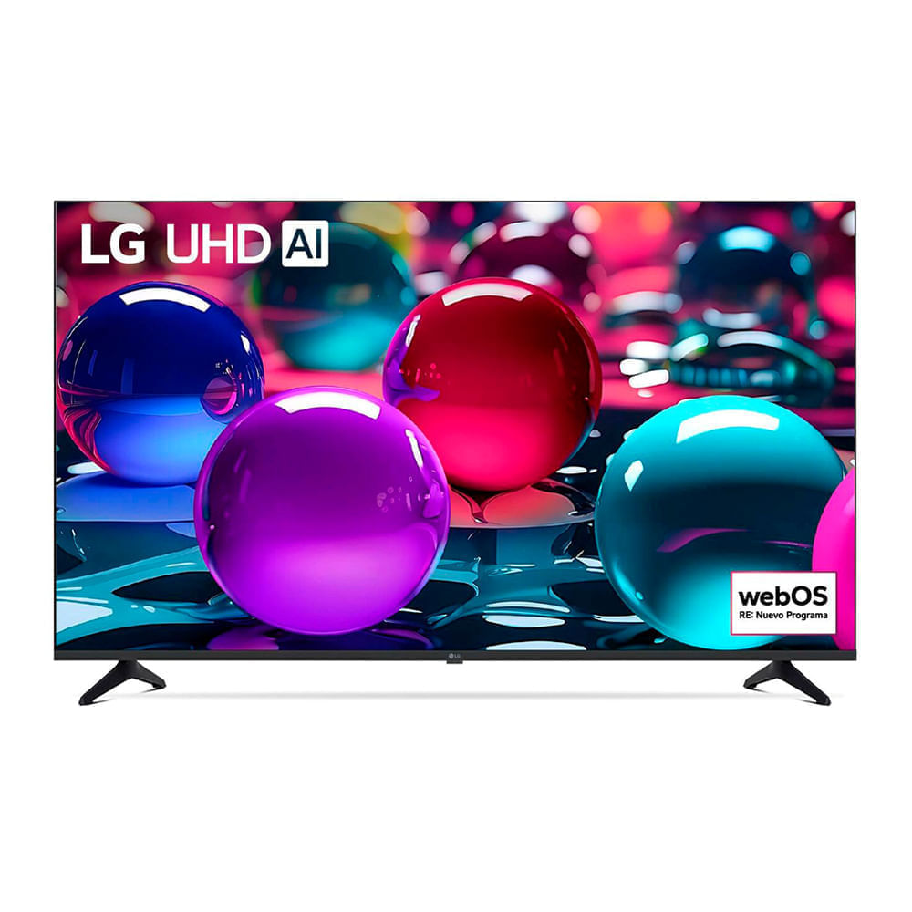 Smart TV LG 50" 4K Ultra HD, LED, sistema webOS 25 integrado, 50UA7300PSB (2025)