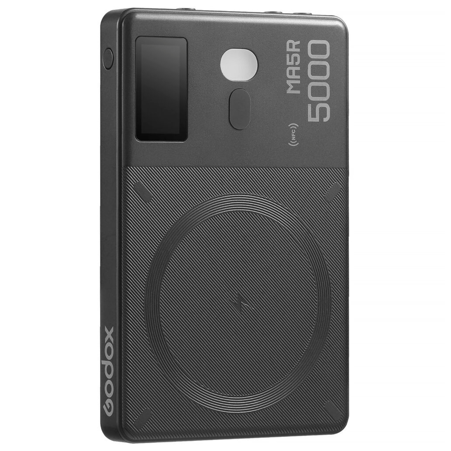 Luz LED RGB Godox MA5R portátil con power bank magnético, control por app para fotografía, video