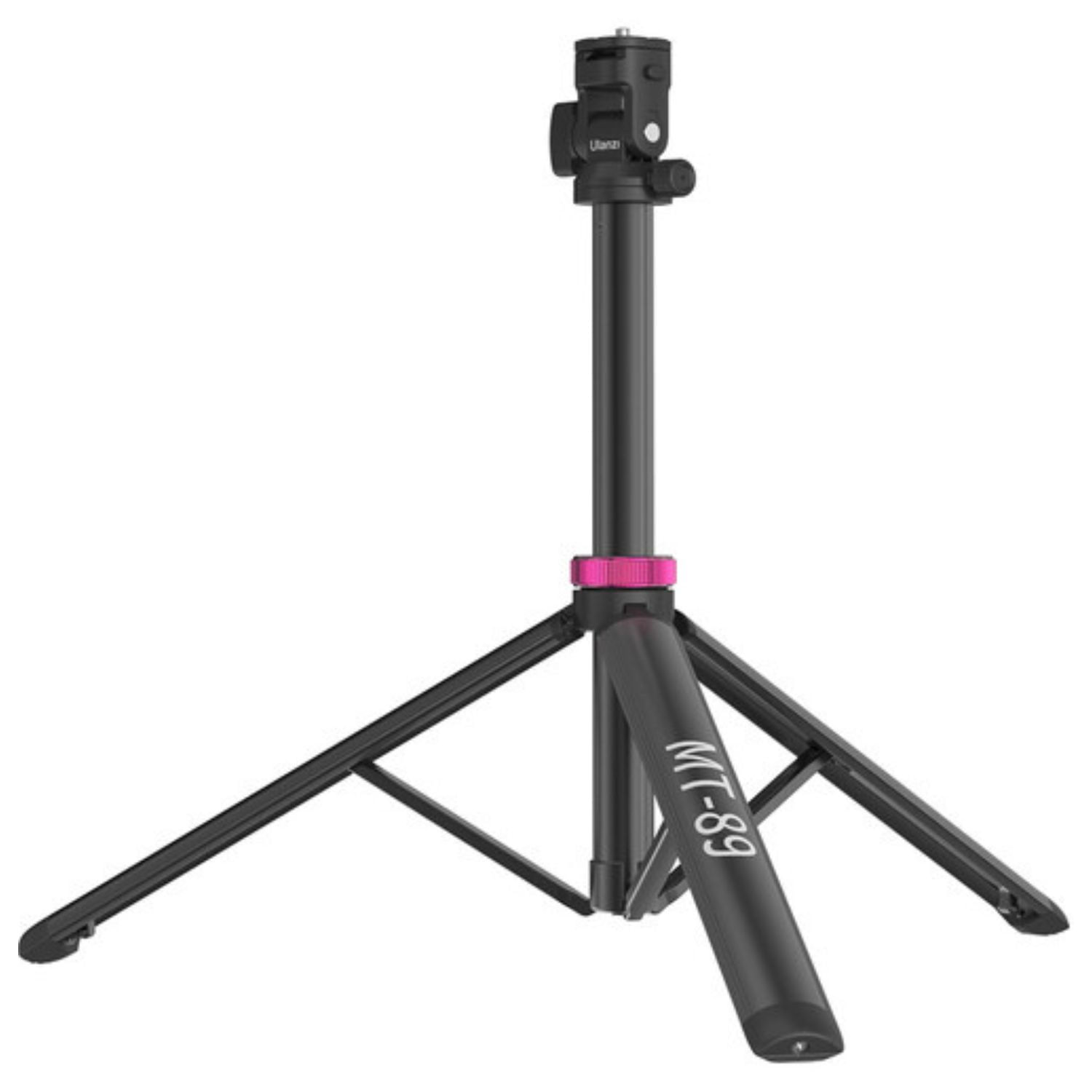 Trípode Ulanzi MT-89 extensible hasta 2 m, de aluminio, con rótula esférica, zapata fría