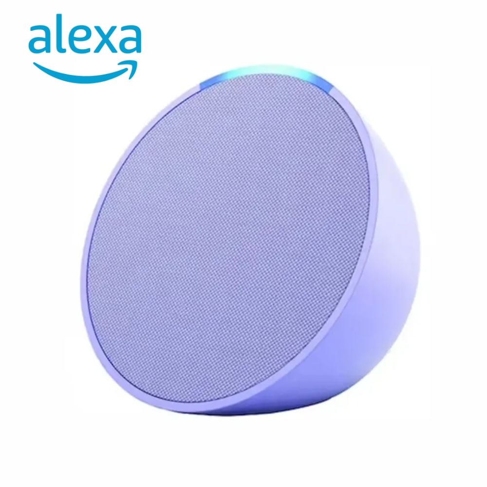 Imagen 2 del producto Parlante inteligente Amazon Echo Pop 1ª generación, control de voz Alexa, Wi-Fi, bluetooth, morado