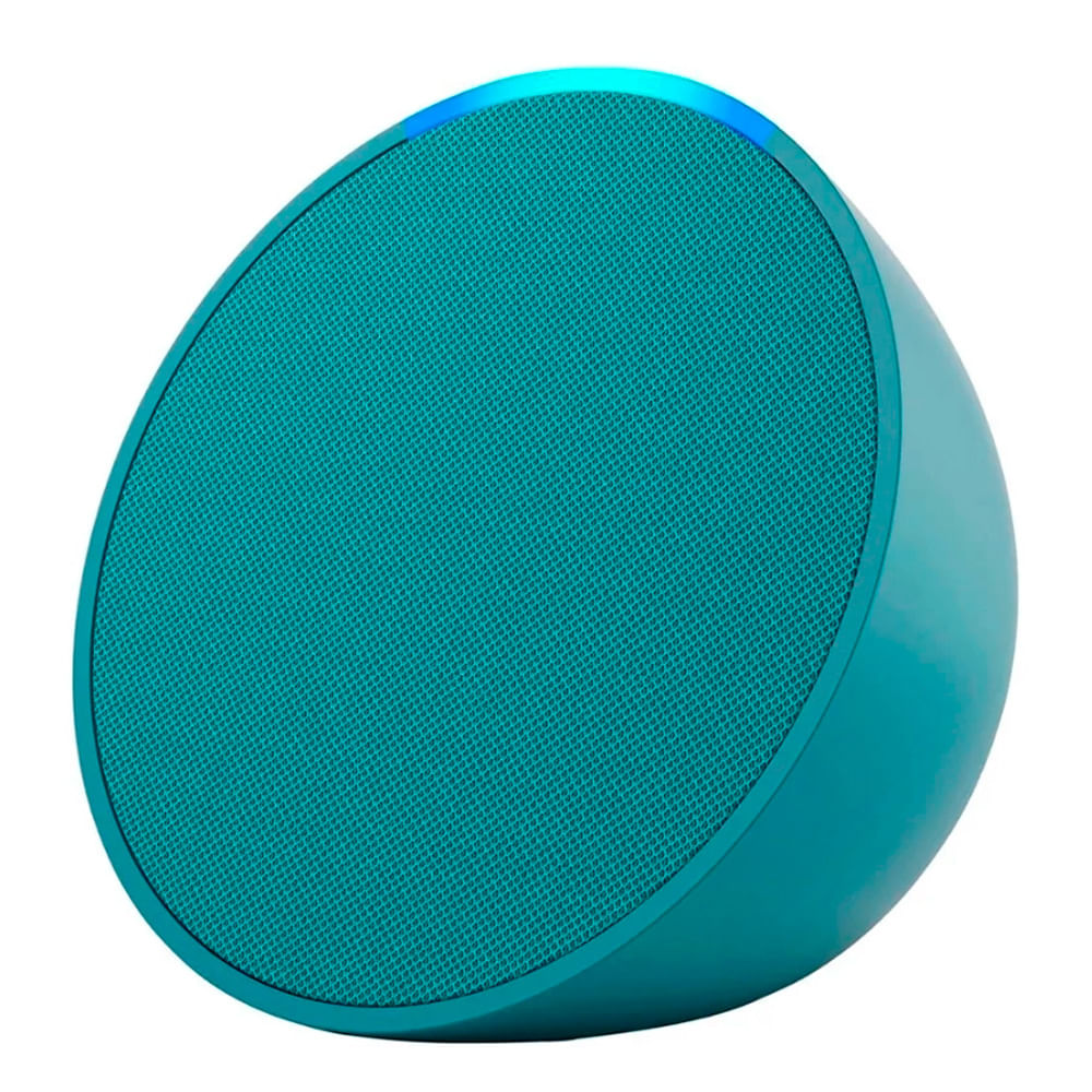 Parlante inteligente Amazon Echo Pop 1ª generación, control de voz Alexa, Wi-Fi, bluetooth, turquesa