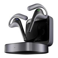 Audífonos de traducción bluetooth True Wireless Timekettle W4 Pro con cancelación de ruido, hasta 6 horas por carga con estuche de carga, gris