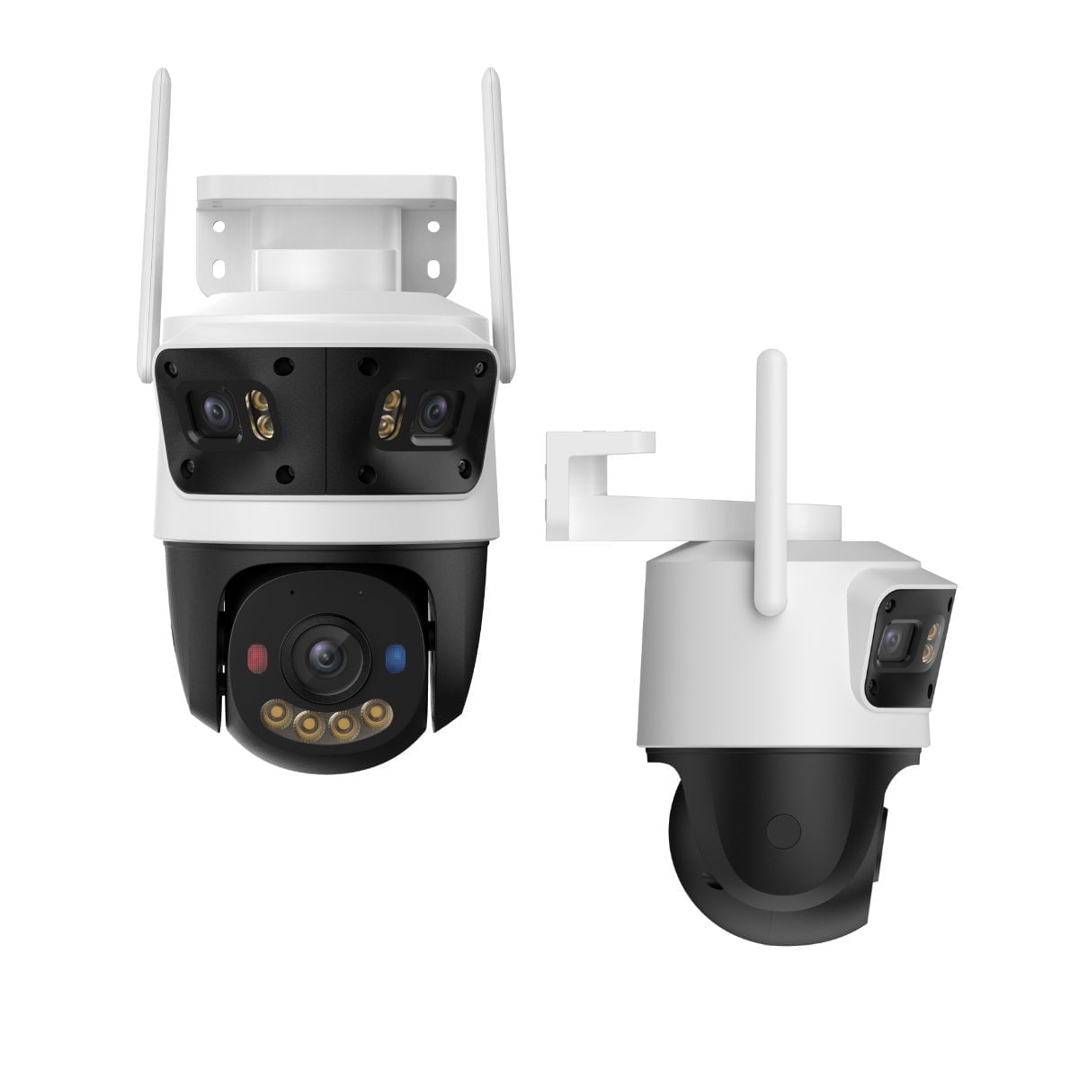 Imagen 2 del producto Combo: 3 Cámaras de seguridad Imou Cruiser Triple 11MP PTZ exterior con triple lente + microSD 64GB