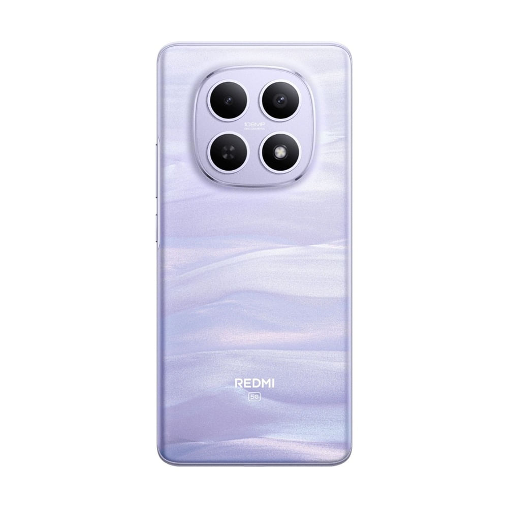 Imagen 2 del producto Celular Xiaomi Redmi Note 15 256GB, 8GB RAM, cámara trasera 108MP y frontal 20MP, 6.77"", morado