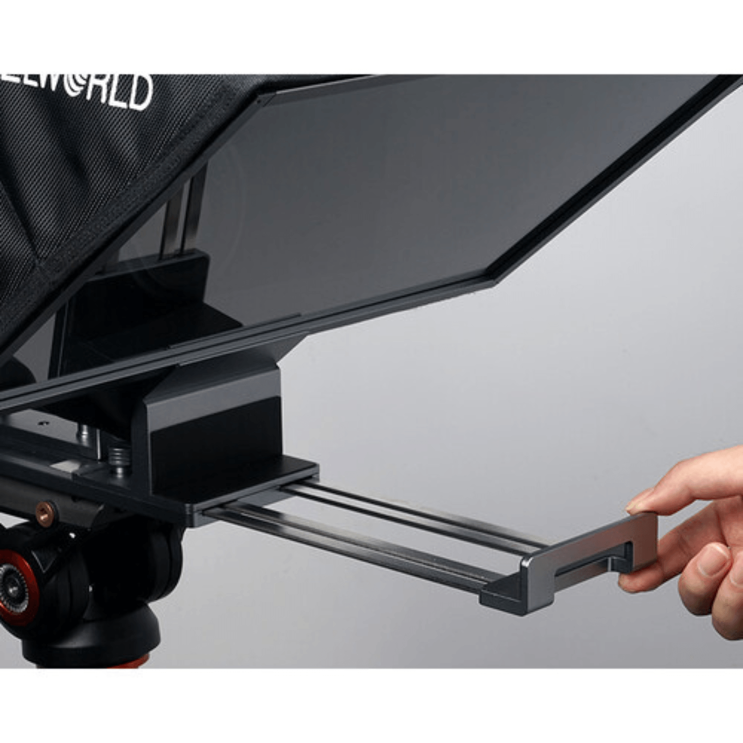 Imagen 2 del producto Teleprompter profesional FeelWorld TP16 de 16”, compatible con tablets hasta 16”, para estudio y transmisiones