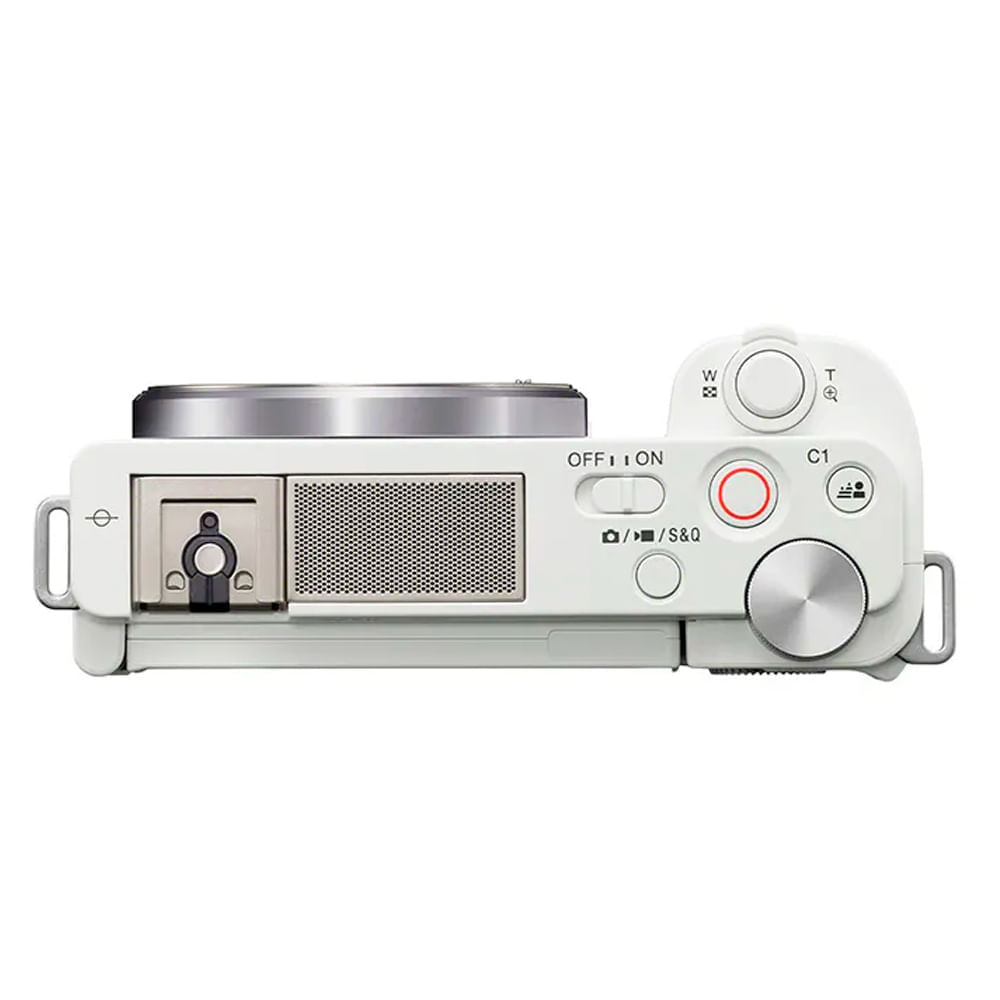 Imagen 2 del producto Combo: Cámara digital Alpha para Vlogs APS-C ZV-E10K ZV-E10K/WQ E38, blanco + Maletín de transporte