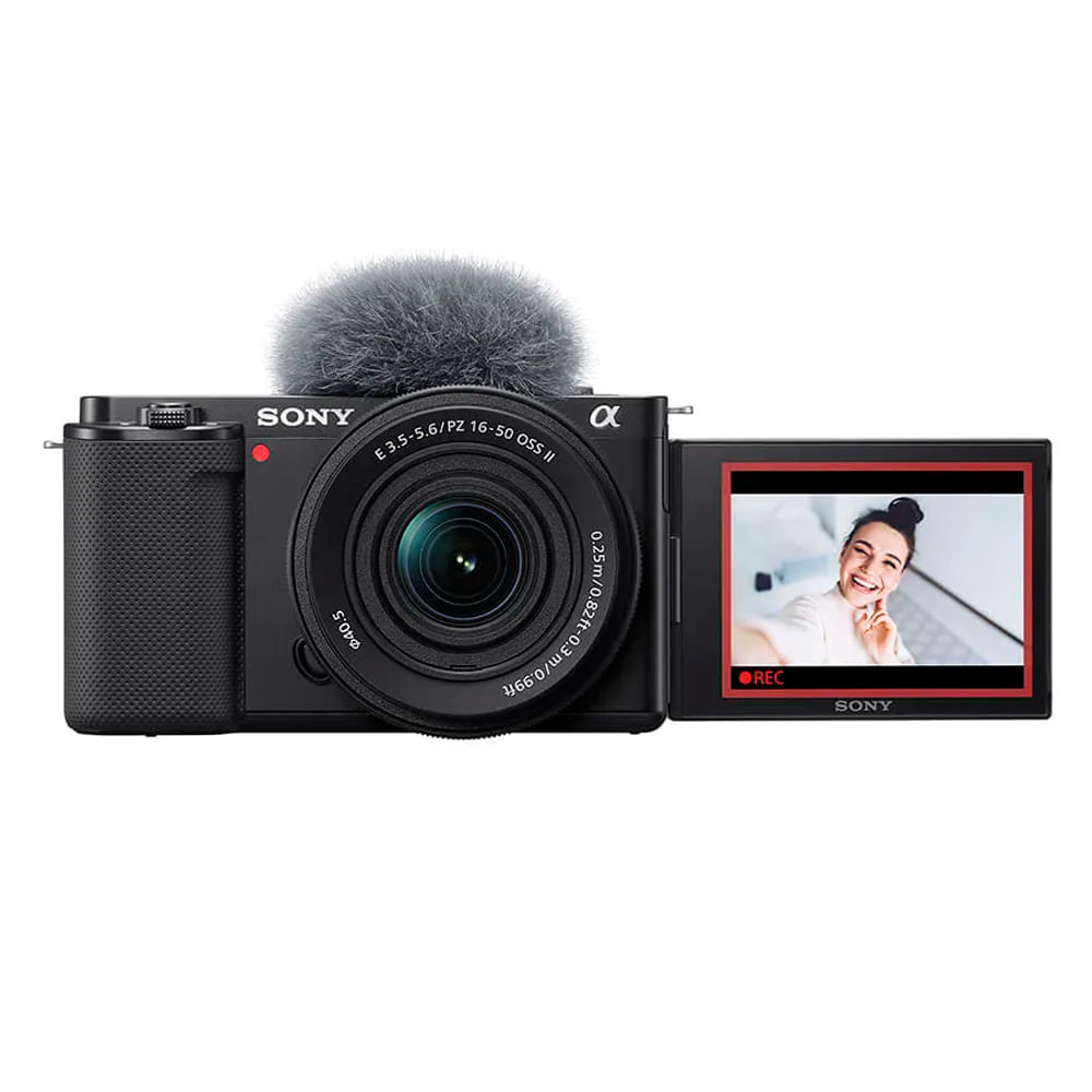 Imagen 2 del producto Combo: Cámara digital Alpha para vlogs APS-C ZV-E10K ZV-E10K/BQ, negro + Maletín de transporte LCS-U21