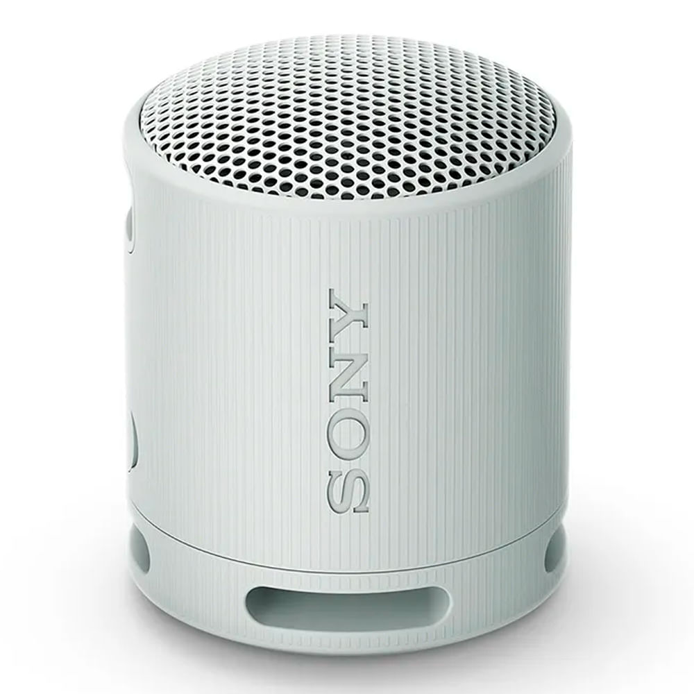 Parlante bluetooth Sony SRS-XB100, resistente al agua IP67, hasta 16 horas de reproducción, blanco