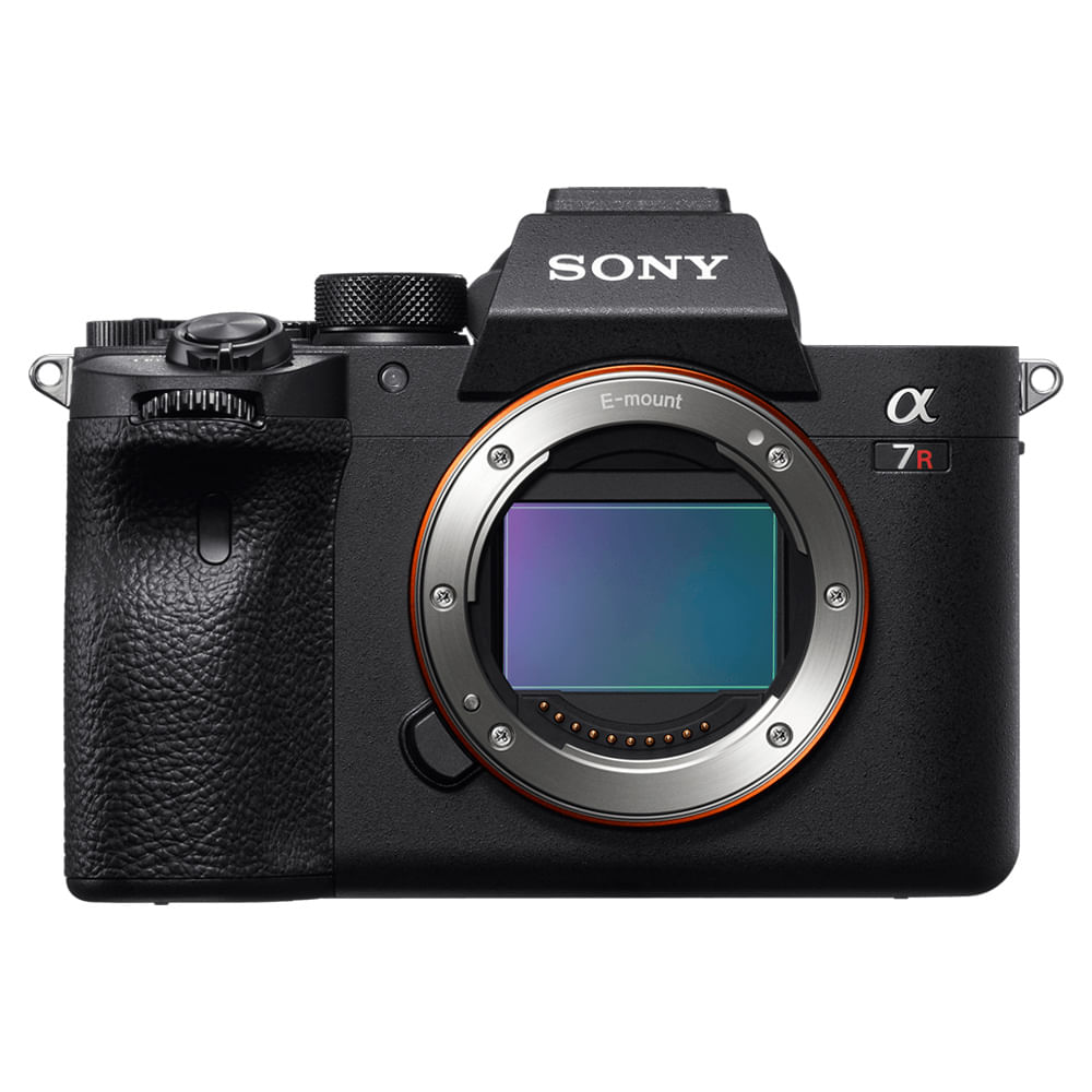 Cámara mirrorless Sony Alpha a7R IV, 61MP, grabación 4K, enfoque automático híbrido Eye AF, pantalla táctil, negro